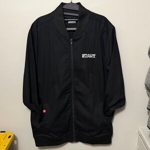 Gracie Barra Black Bomber Jacket for Men NWOT